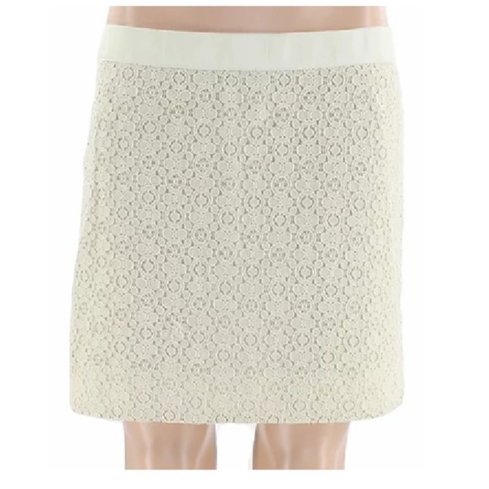 Ivory Mini Skirt